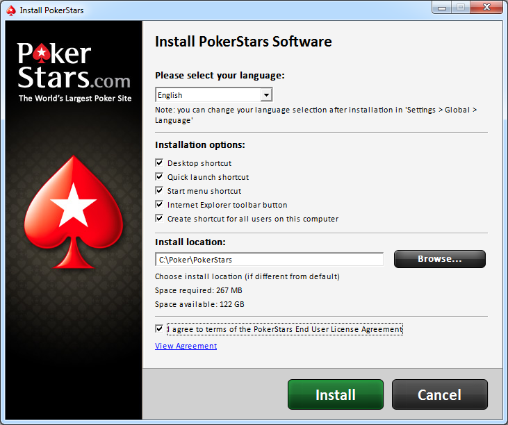 PokerStars download